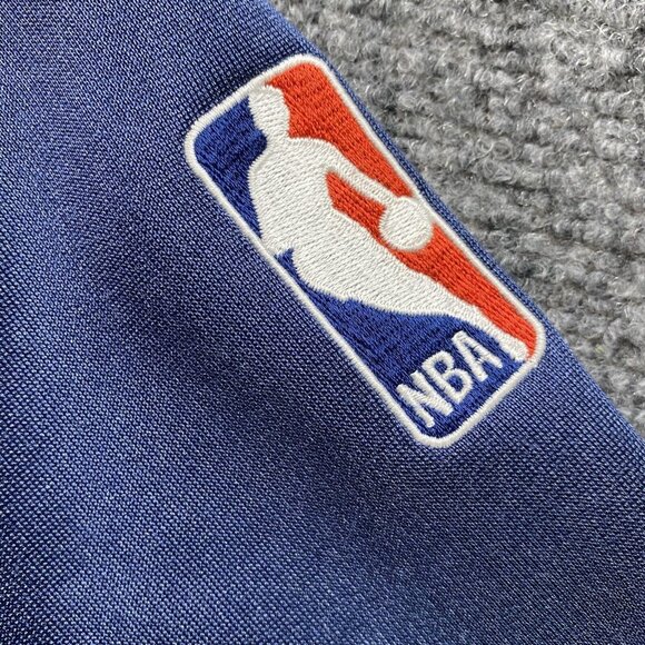 Charlotte Bobcats Jacket Men's S Blue NBA Exclusive Collection Zip Front Patches - Picture 15 of 16